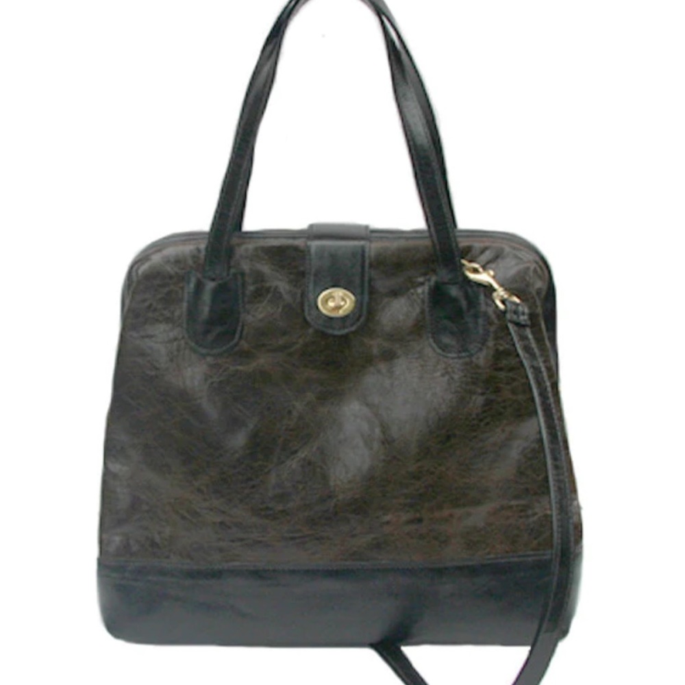 MEDICINE BAG MARCO SAGE LUXURY DOCTOR BAG IN ESPRESSO LARGE EUC